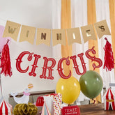 customisable-circus-party-banner-funfair-theme-birthday-party-2m|HBCP100|Luck and Luck| 1